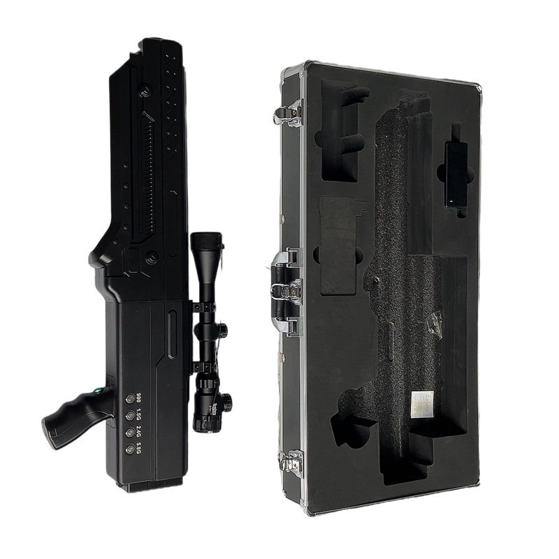  雁峰手持便携式枪型低空防御反制四通道A型