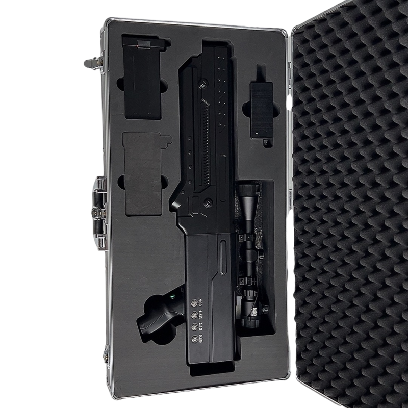  雁峰手持便携式枪型低空防御反制四通道B型